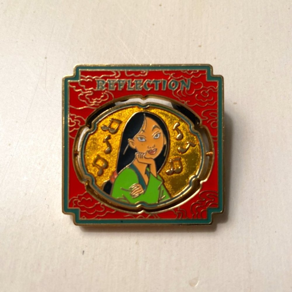 Disney Pin - Mulan Magical Musical Moments - Reflection